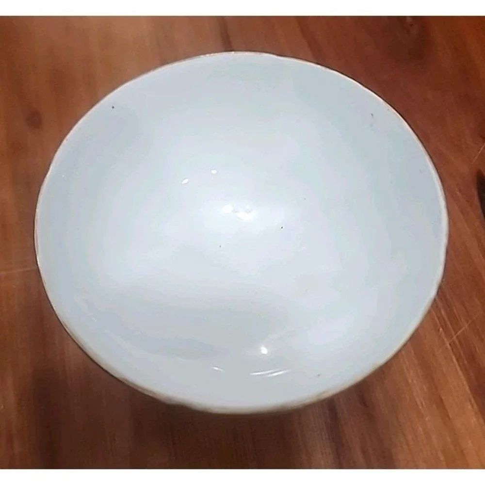 Vintage Nippon Gilt Footed Candy Trinket Dish Bowl Handpainted Gold Floral Japan